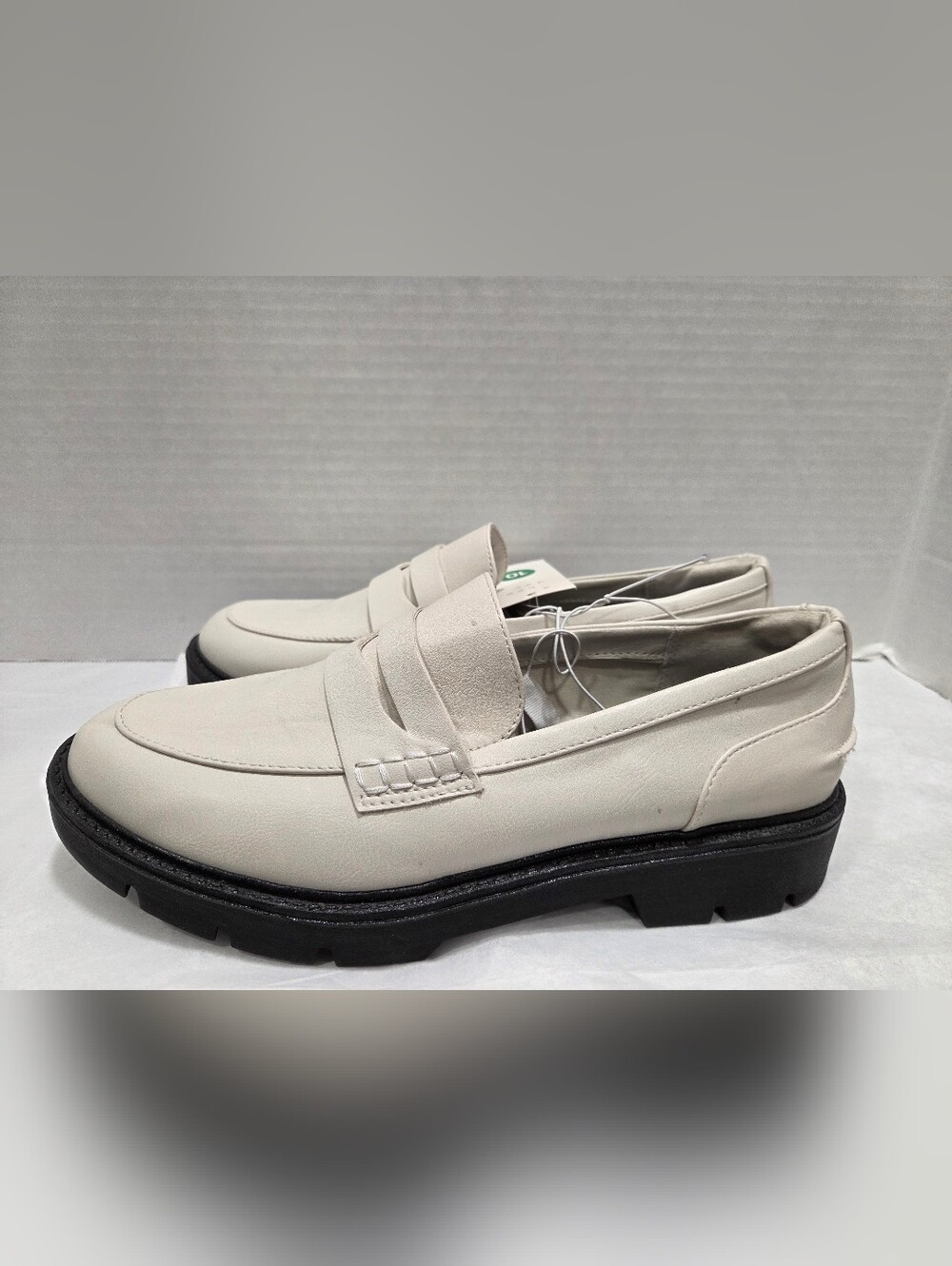 A New Day Ivory Chunky Loafer Women's 10